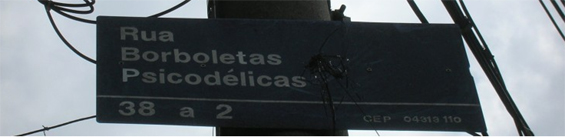 Rua Borboletas Psicodélicas